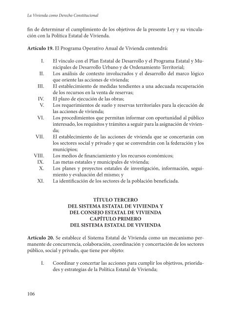 La Vivienda como Derecho Constitucional - Universidad Juárez ...