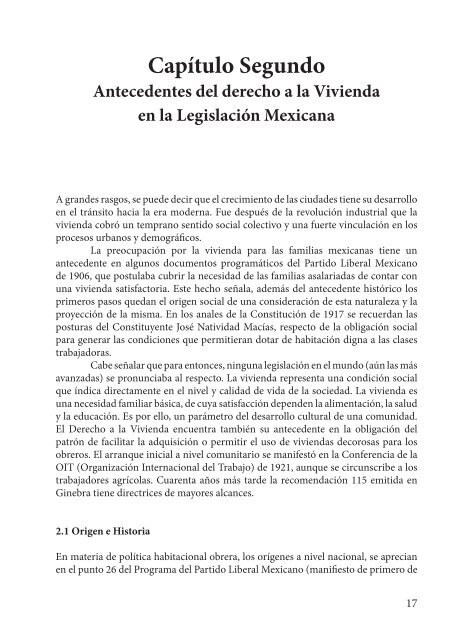 La Vivienda como Derecho Constitucional - Universidad Juárez ...