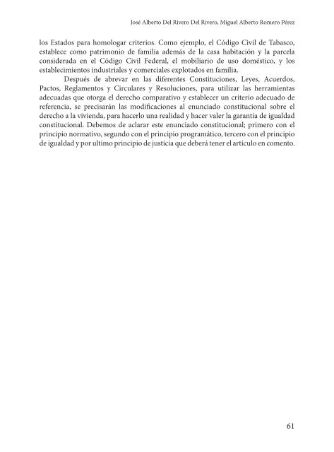 La Vivienda como Derecho Constitucional - Universidad Juárez ...