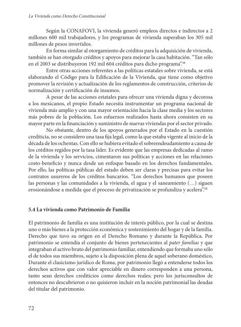 La Vivienda como Derecho Constitucional - Universidad Juárez ...