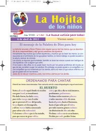 La Hojita de los niños - Editorial SAN PABLO