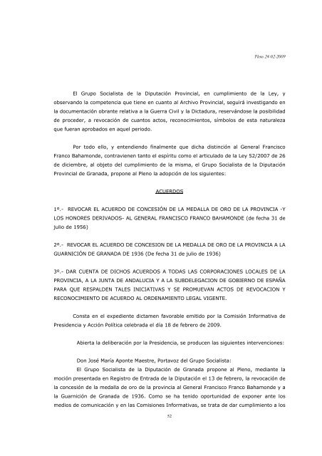 Pleno 24-02-2009 ACTA DE LA SESIÓN ORDINARIA DE PLENO ...