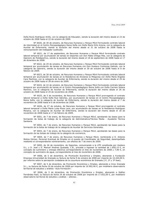 Pleno 24-02-2009 ACTA DE LA SESIÓN ORDINARIA DE PLENO ...