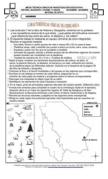 Geografía y Civismo - Dirección de Educación Primaria - Chihuahua