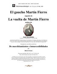 El gaucho Martín Fierro La vuelta de Martín Fierro