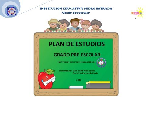 Malla Curricular IEPE Pre-escolar.pdf - Institución Educativa Pedro ...