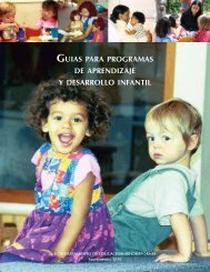 Infant-Toddler Program Guidelines Spanish - California Department ...