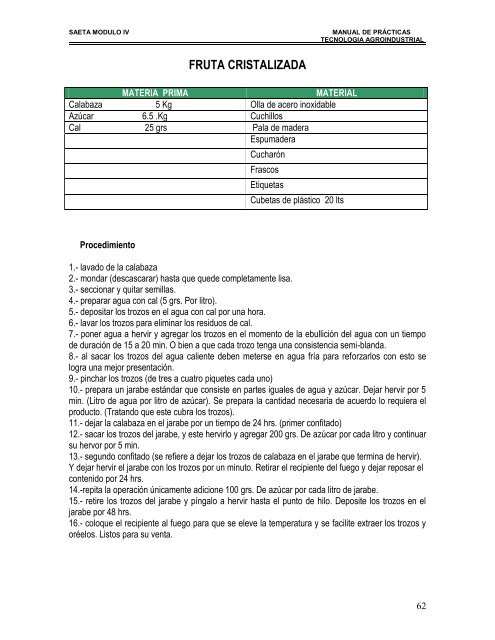 elaboracion de queso molido - CBTa 233