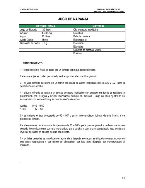 elaboracion de queso molido - CBTa 233