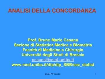 15a_concordanza - Medicina e Chirurgia - Università degli Studi di ...