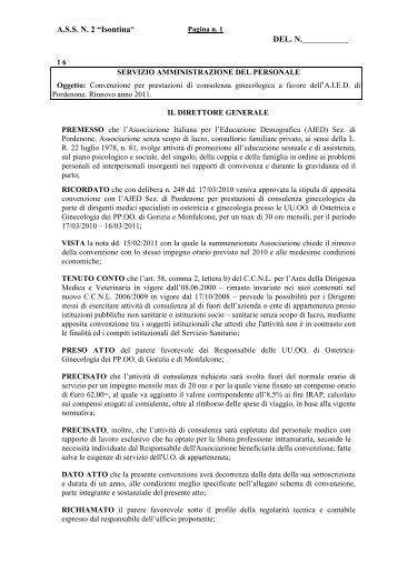 ASSN 2 - Azienda per i Servizi Sanitari n.2 Isontina - Regione ...