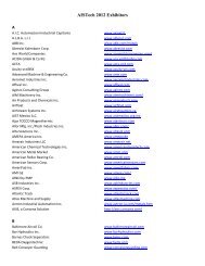 AISTech 2012 – Exhibitors - Steel Library