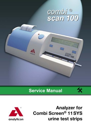 Service Manual Analyzer for Combi Screen® 11 SYS urine ... - Alere