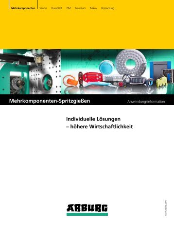 Anwendungsinformation - Mehrkomponenten-Spritzgießen - Arburg