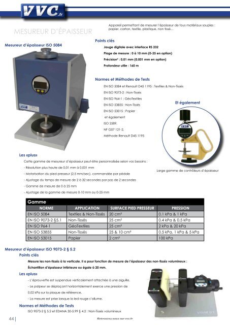 VVC_Catalogue-Equipements-de-Laboratoire_Juin ... - Index of - VVC