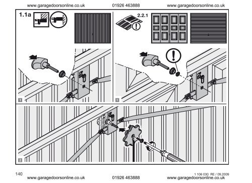 Hormann N80 Installation Instructions PDF - Garage Doors