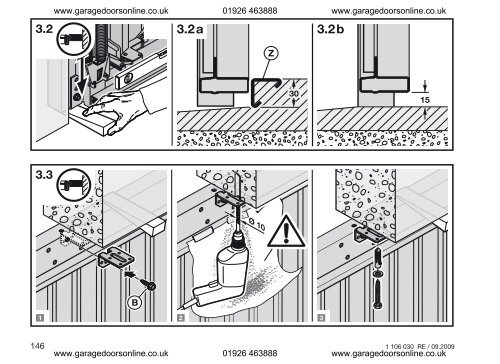 Hormann N80 Installation Instructions PDF - Garage Doors