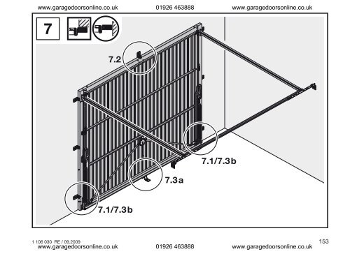Hormann N80 Installation Instructions PDF - Garage Doors