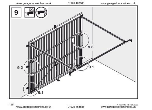 Hormann N80 Installation Instructions PDF - Garage Doors