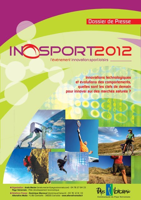 Dossier de presse 2012 - Inosport