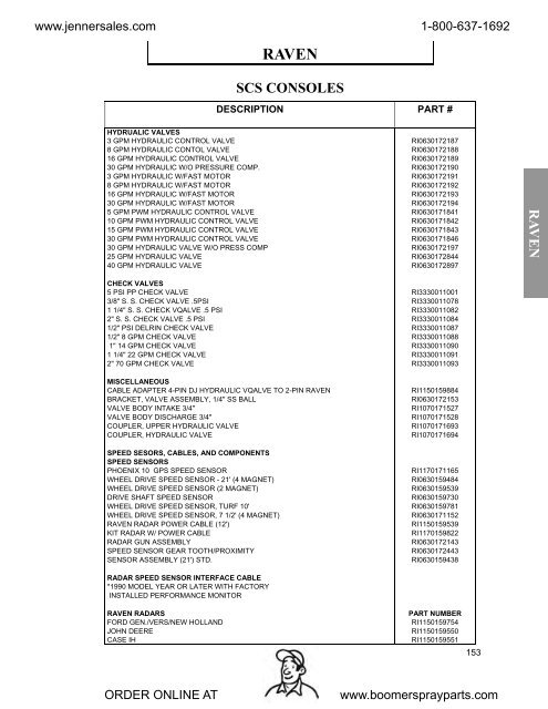 Catalog Volume 50 - Jenner Sales Corporation