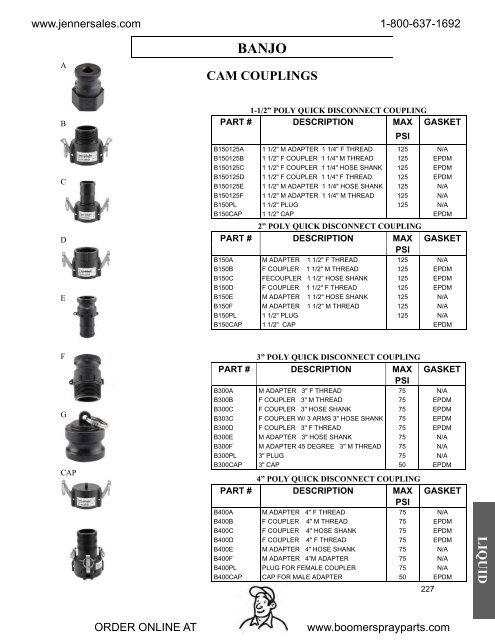 Catalog Volume 50 - Jenner Sales Corporation