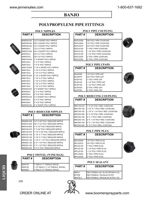 Catalog Volume 50 - Jenner Sales Corporation