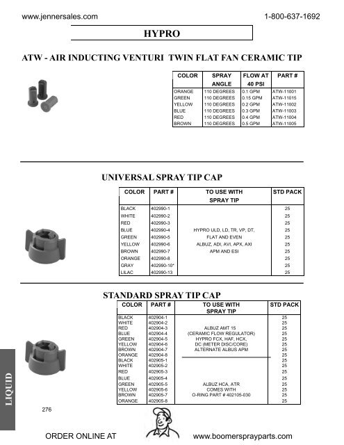 Catalog Volume 50 - Jenner Sales Corporation