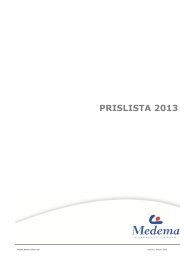 Klicka här för att ladda ner den senaste prislistan. - Medema Physio ...