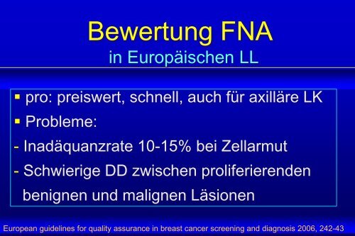 Interventionelle Diagnostik unter Ultraschall- kontrolle