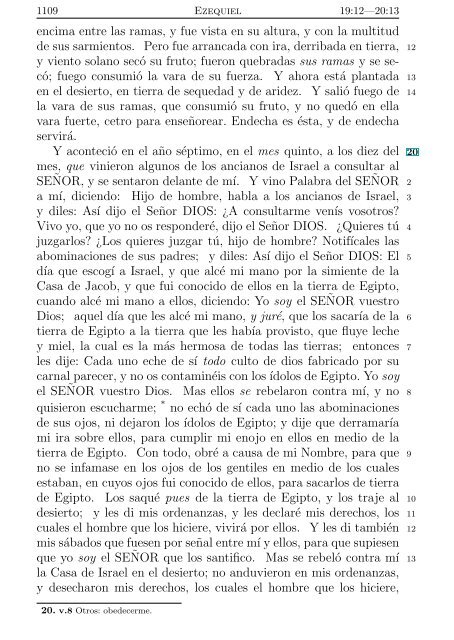 Spanish Bible (Reina Valera 1909 with Variants) - Un poisson dans ...