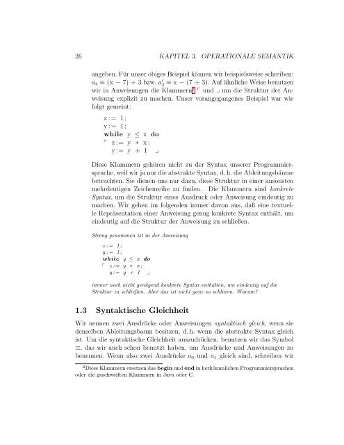 Skript zur Vorlesung - Universität Paderborn