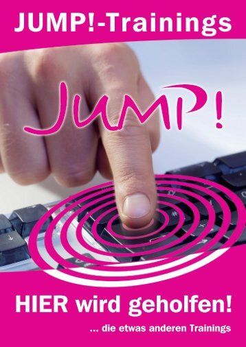 JUMP!-Trainings HIER wird geholfen! - UP Consulting GmbH