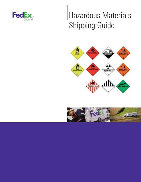 Hazardous Materials Shipping Guide - Industrial Safety and Hazmat ...