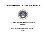 department of the air force - Air Force Financial Management ...
