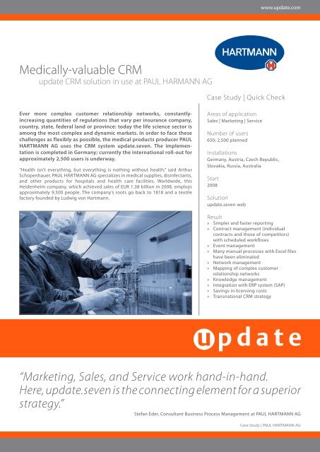 Case Study (PDF) - Update Software AG
