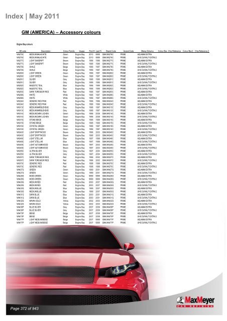 Car & Motorcycle Index Book – For Compliant Paint Lines