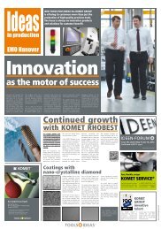 Exhibition journal EMO 2011 - Innovation as the motor of success