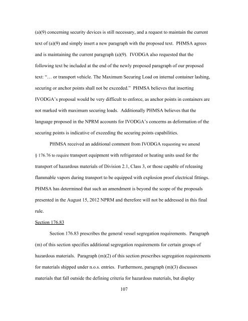 Billing Code - PHMSA - Department of Transportation