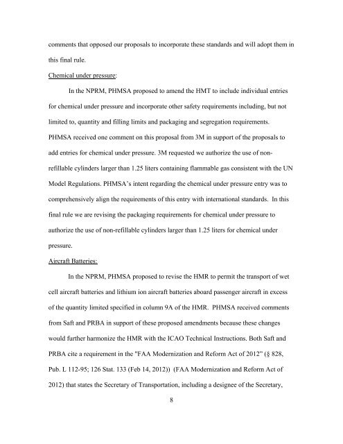 Billing Code - PHMSA - Department of Transportation