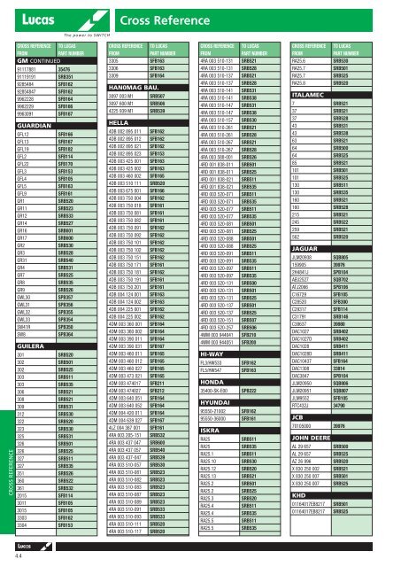 Cross Reference - TheToolBoxShop.com