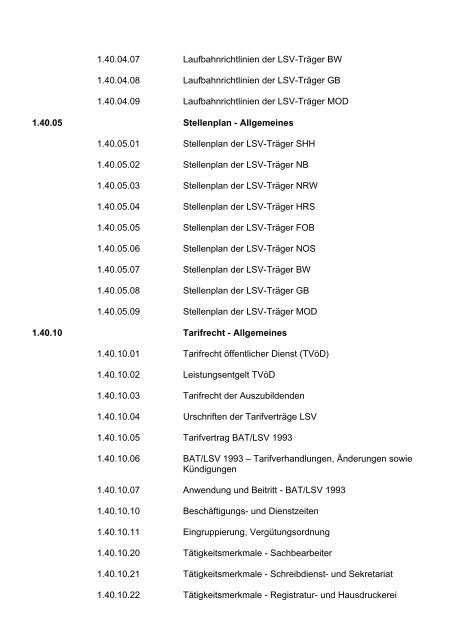 Aktenplan der SVLFG