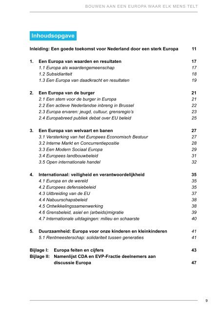 Europa Manifest