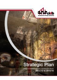 cidb Strategic Plan - Parliamentary Monitoring Group