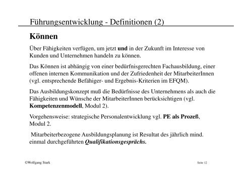 Empowerment besteht darin, das Vermögen, das besteht ... - OrgLab