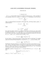 The large sieve and the Bombieri–Vinogradov theorem