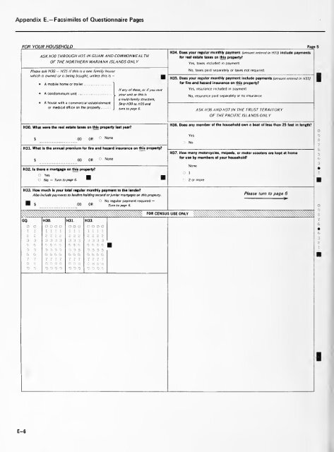 1980 census of population. Characteristics of the ... - Census Bureau