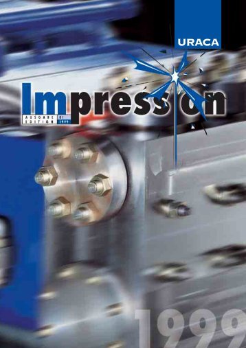 Impression 99 Umschl. Ausdruck (Page 1) - URACA GmbH & Co. KG