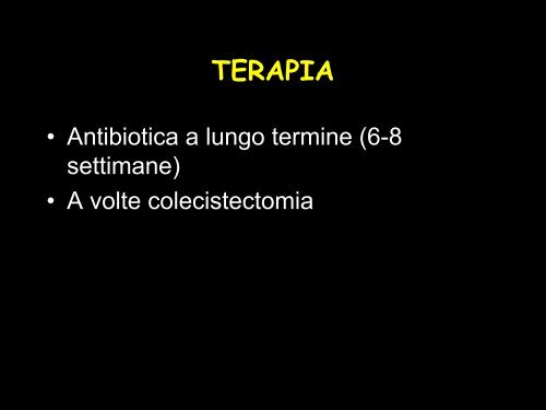 Malattie del sistema biliare - ATOVELP