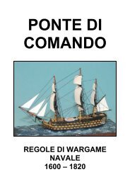 ponte di comando - Freewargamesrules